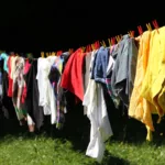 image shows laundry having been washed with laundry detergent tested to bs en 1650:2019
