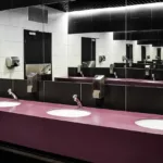 image shows a washroom using sanitary sealants tested to ISO846:2019 method B